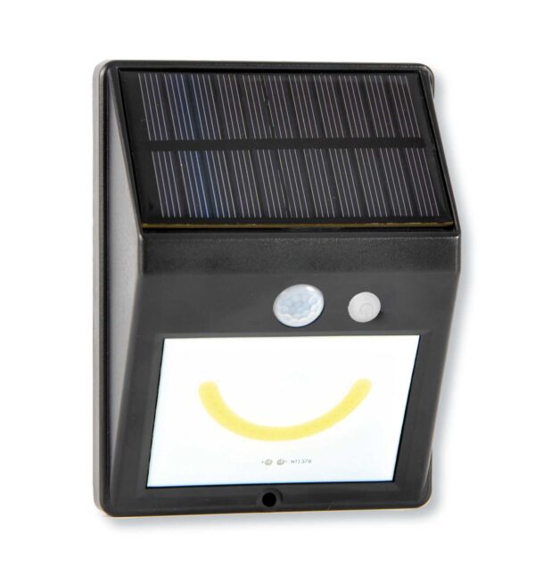 Smile solar light segnapasso solare + sensore