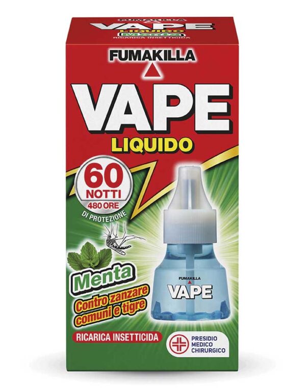 Vape ricarica liquida mista geranio/menta 60 notti art.GA20742 - immagine 2